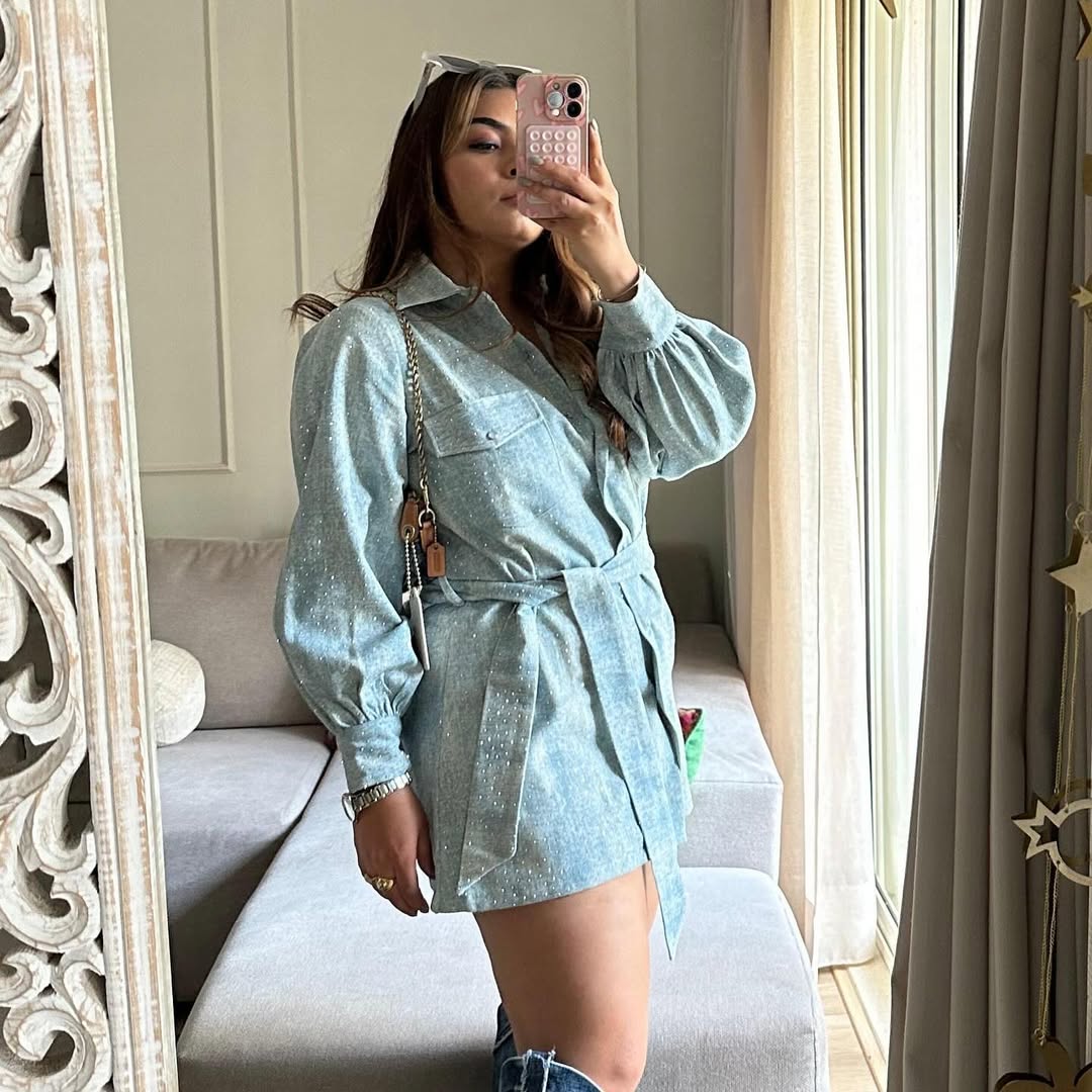 Gurleen Gambhir in Moonlit Embellished Dress