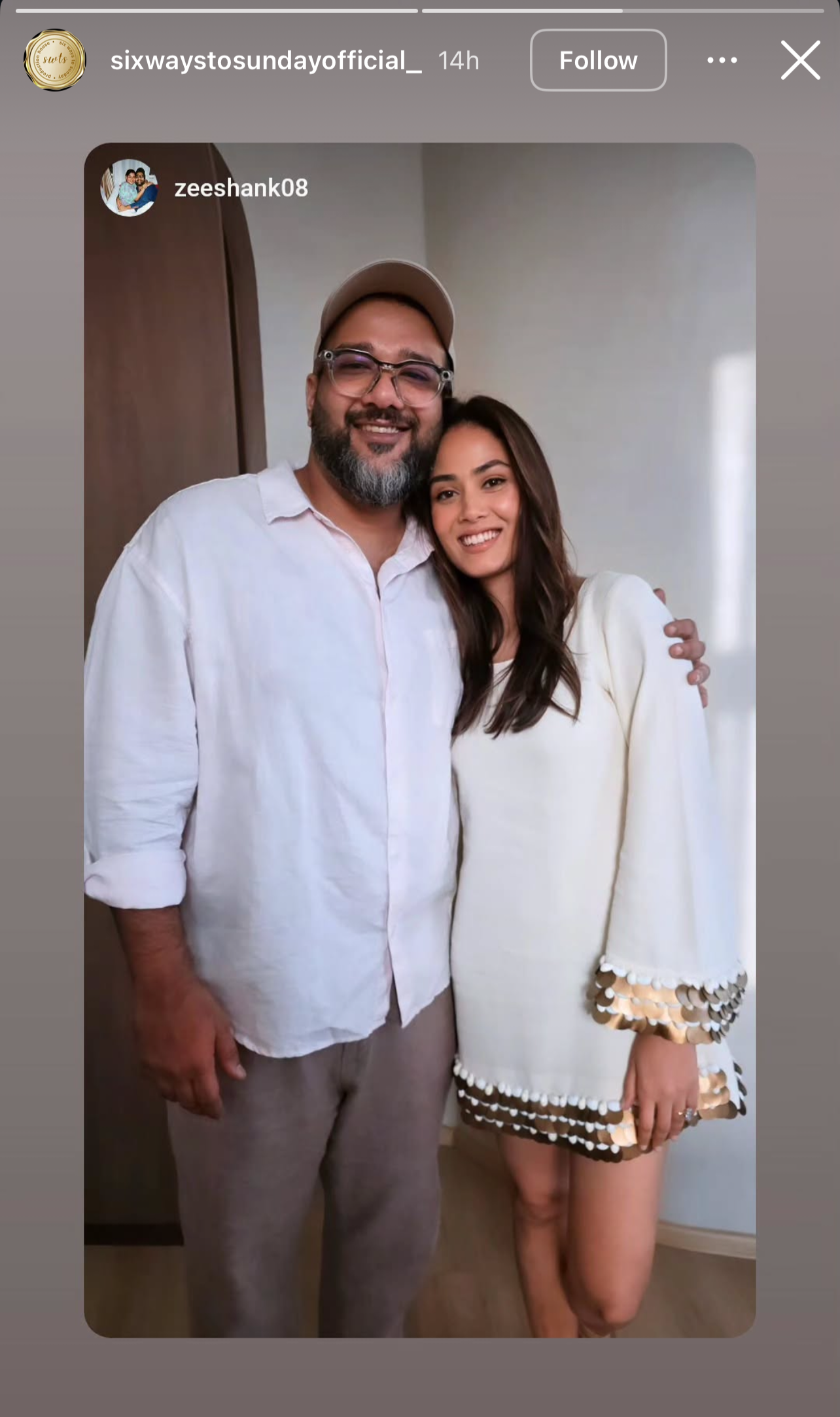 Mira Kapoor in Aurora Dress